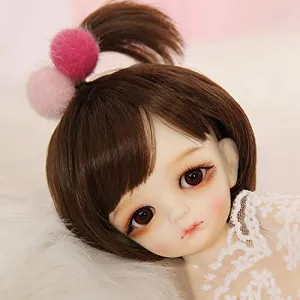 1/6 BJD Doll Matt and Spherical Joint Doll 10-Inch Doll DIY Including Wig   Clothes   Socks   Shoes The Best Gifts for Boys and Girls Maron,White Skin