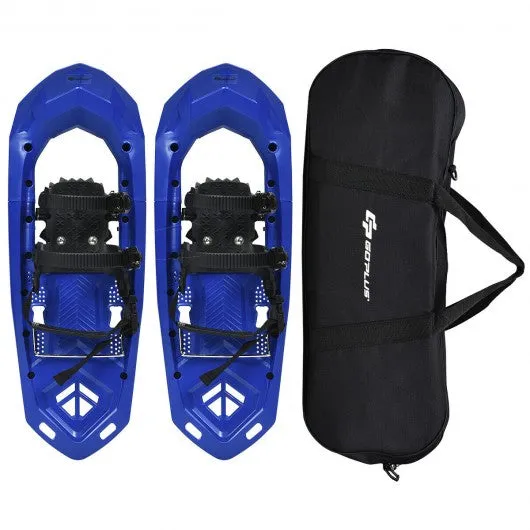 25 inch Lightweight Terrain Snowshoes w/ Bag-Blue
