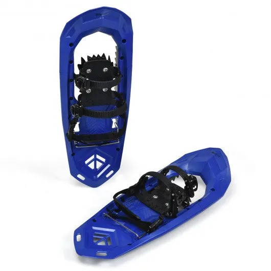 25 inch Lightweight Terrain Snowshoes w/ Bag-Blue