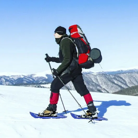 25 inch Lightweight Terrain Snowshoes w/ Bag-Blue