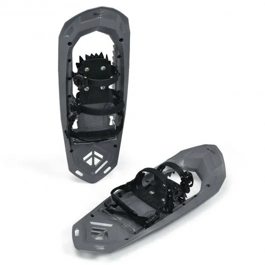 25 inch Lightweight Terrain Snowshoes w/ Bag-Gray
