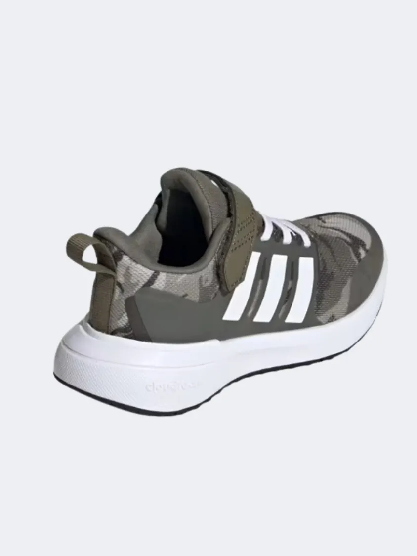 Adidas Fortarun 2 Boys Running Shoes Olive/White