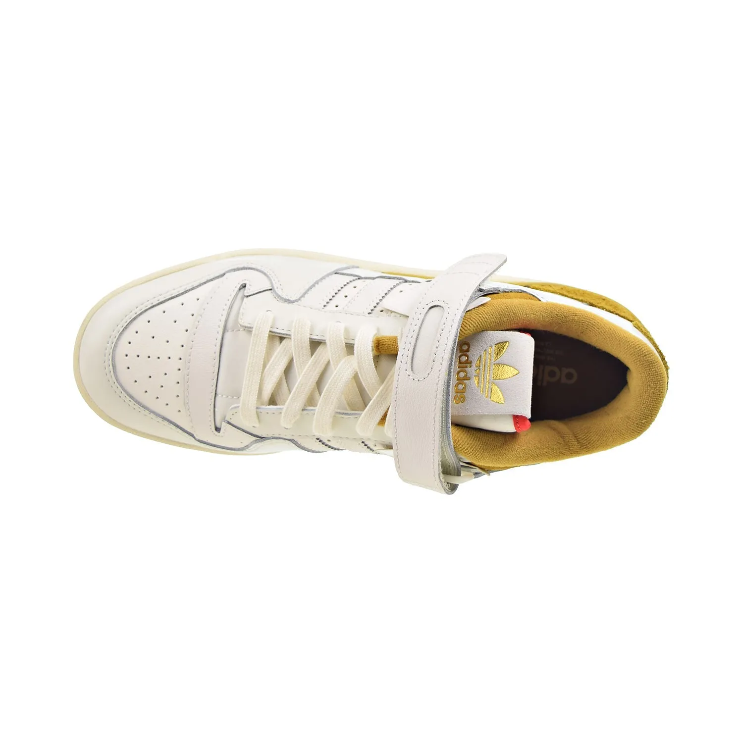 Adidas Forum 84 Low Men's Shoes Cream White-Victory Gold-Red