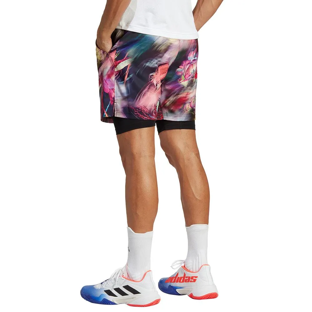 adidas Men's Melbourne Ergo Shorts - Multicolour/Black