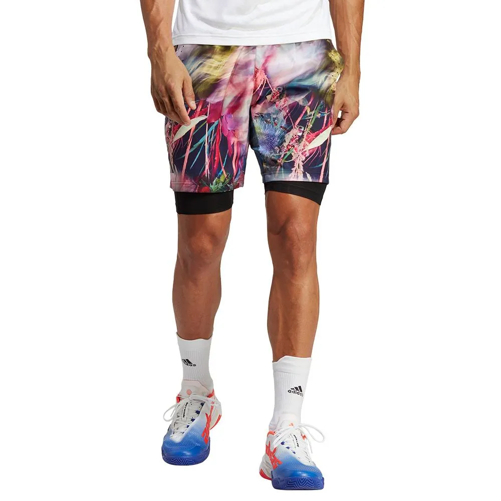 adidas Men's Melbourne Ergo Shorts - Multicolour/Black