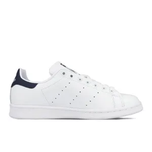 adidas Originals Men's Stan Smith Fashion Sneaker, White/White/Dark Blue