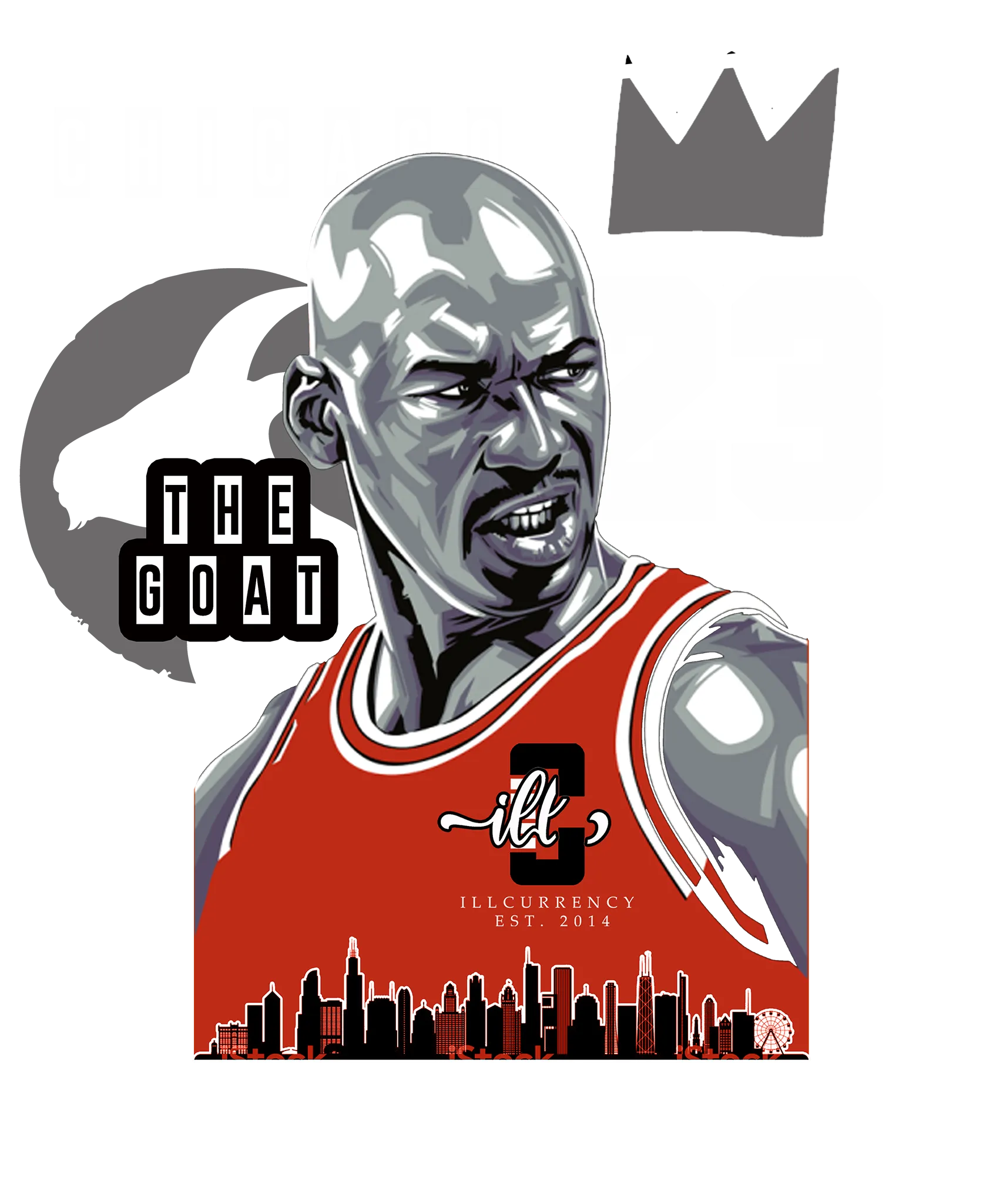 Air Jordan 1 Rebellionaire Black T-Shirt (The Goat)