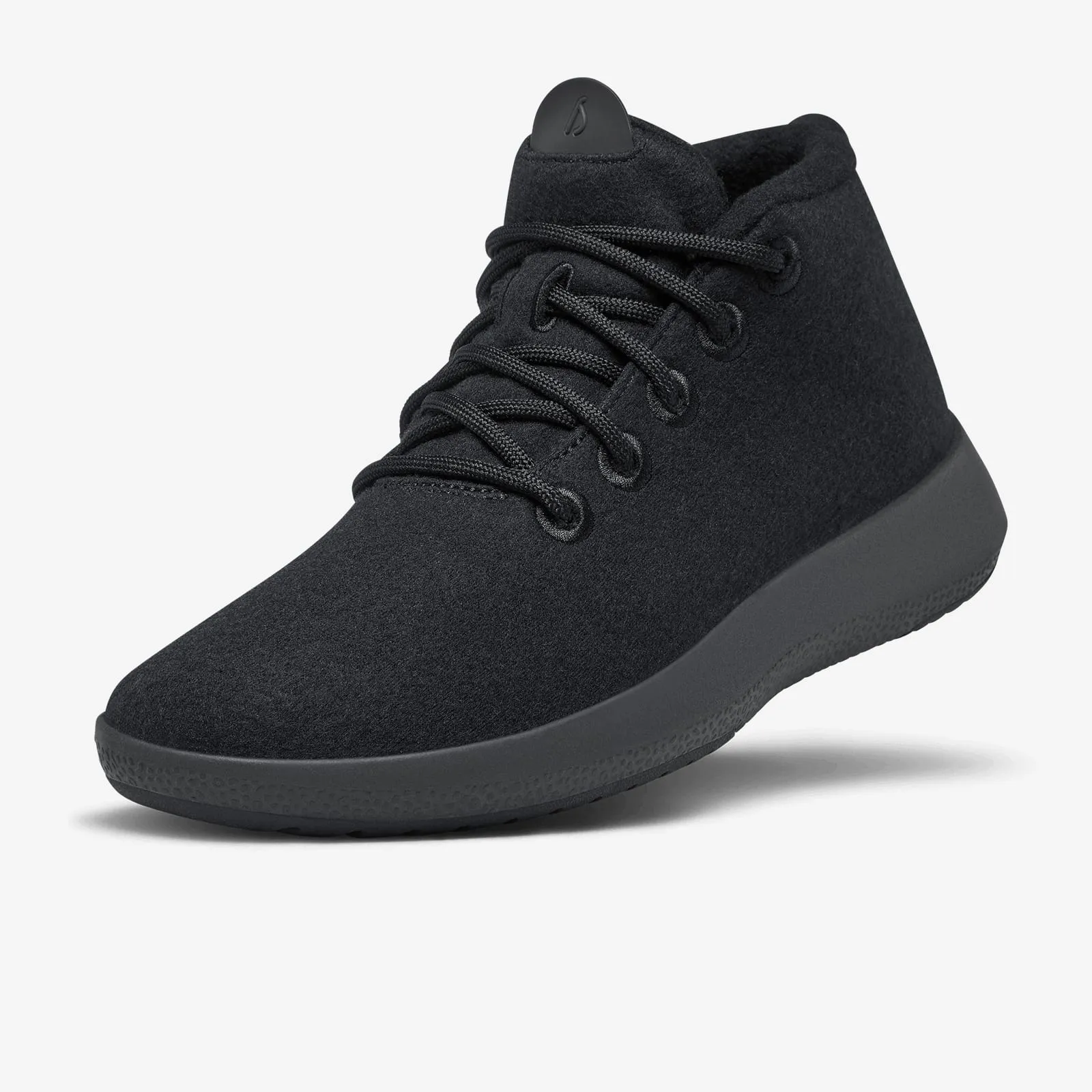 Allbirds Wool Runner-up Mizzles - LIMITED EDITION: Dark Black (Black Sole) EX