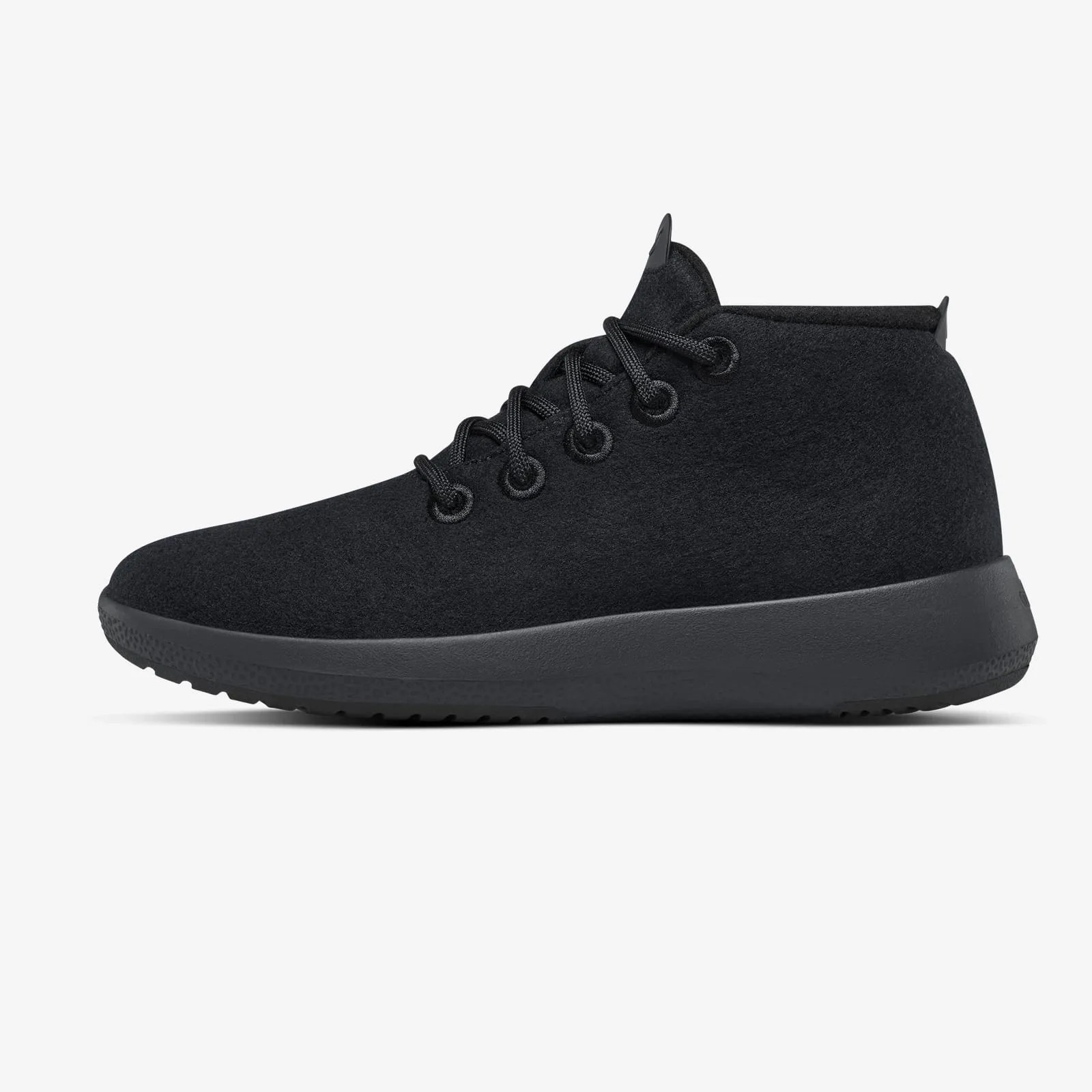 Allbirds Wool Runner-up Mizzles - LIMITED EDITION: Dark Black (Black Sole) EX