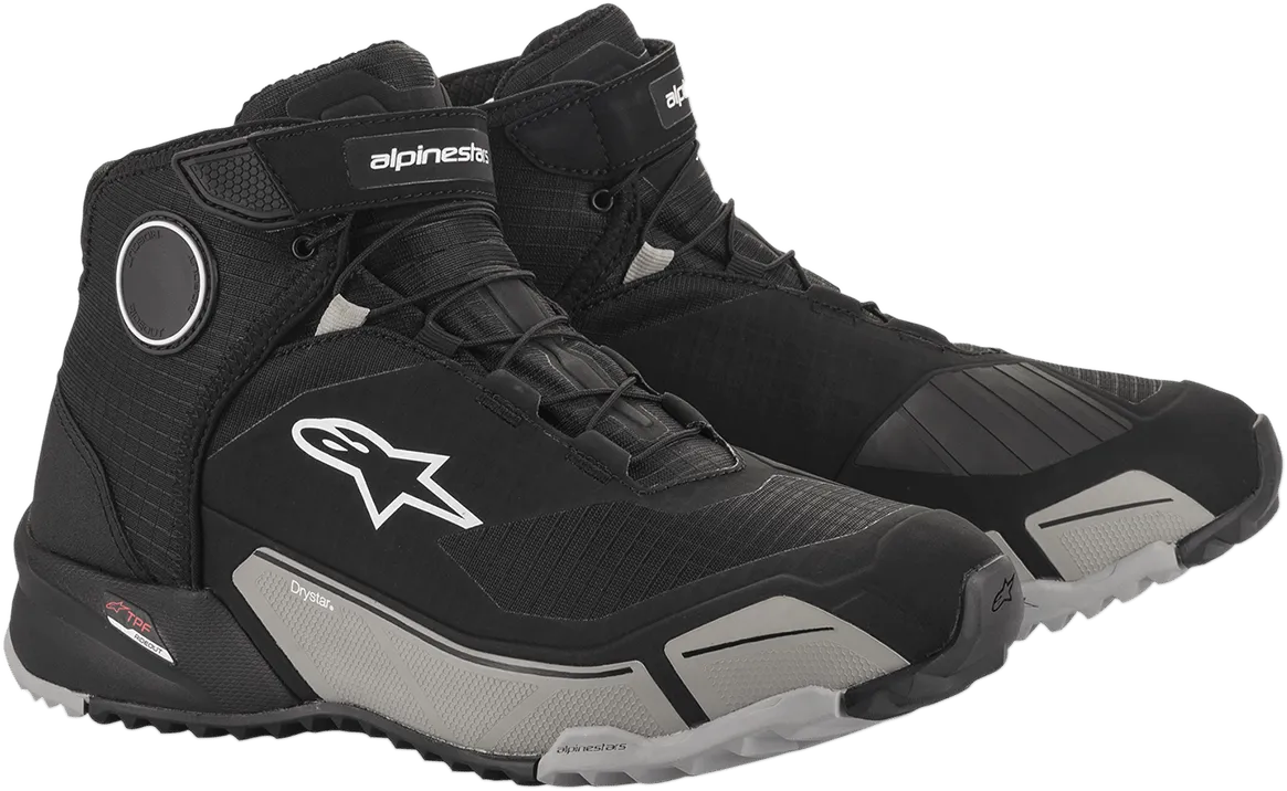 ALPINESTARS CR-X Drystar? Shoes - Black/Cool Gray - US 10 261182010510