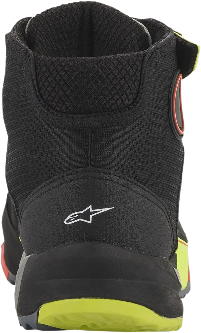 ALPINESTARS CR-X Drystar? Shoes - Black/Red/Yellow Fluorescent - US 13 2611820153813