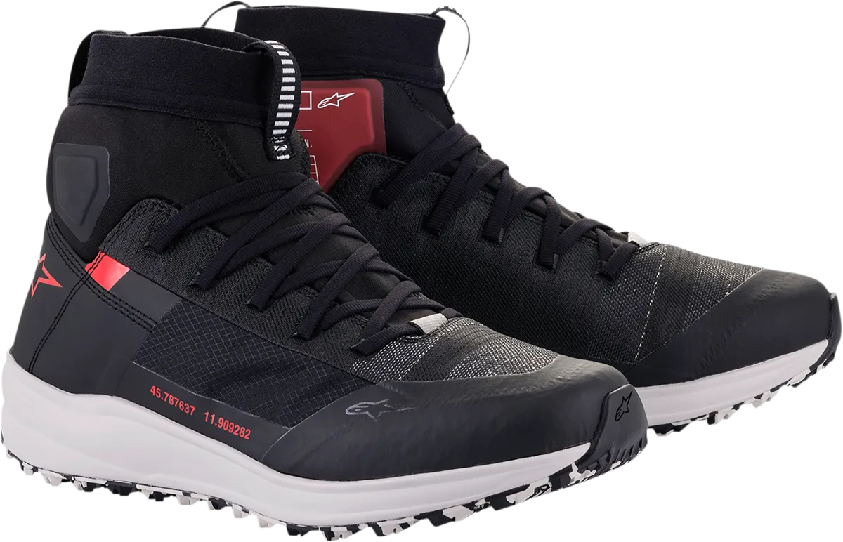 ALPINESTARS Speedforce Shoes - Black/White/Red - US 13.5 2654321-123-135