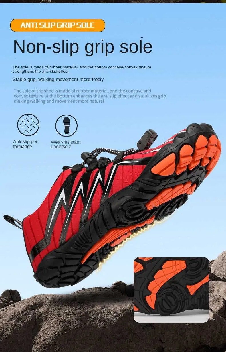 Anti-Slip Amphibious Shoes for Beach and Fishing