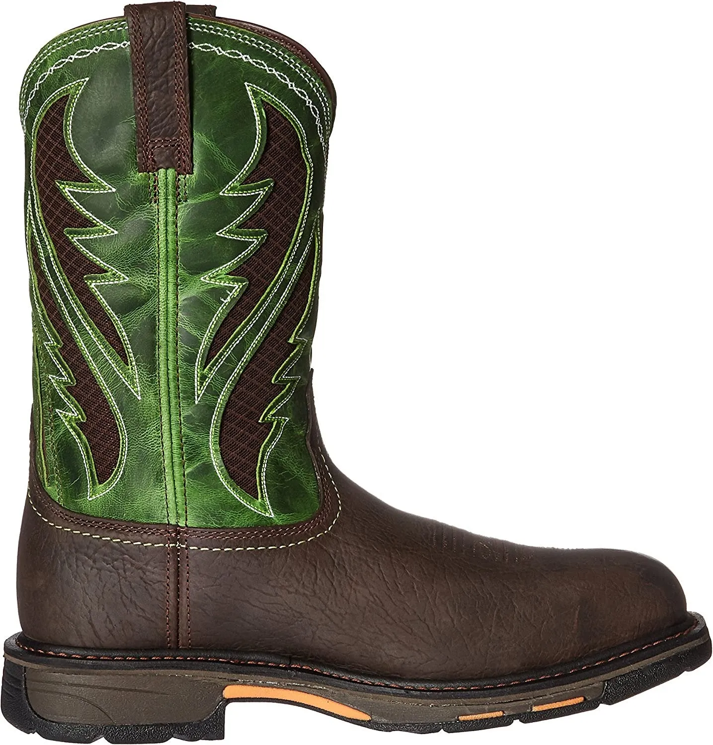 Ariat Men's Workhog Wide Square Venttek Composite Toe Work Boot Western Leather