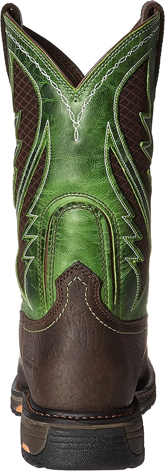 Ariat Men's Workhog Wide Square Venttek Composite Toe Work Boot Western Leather
