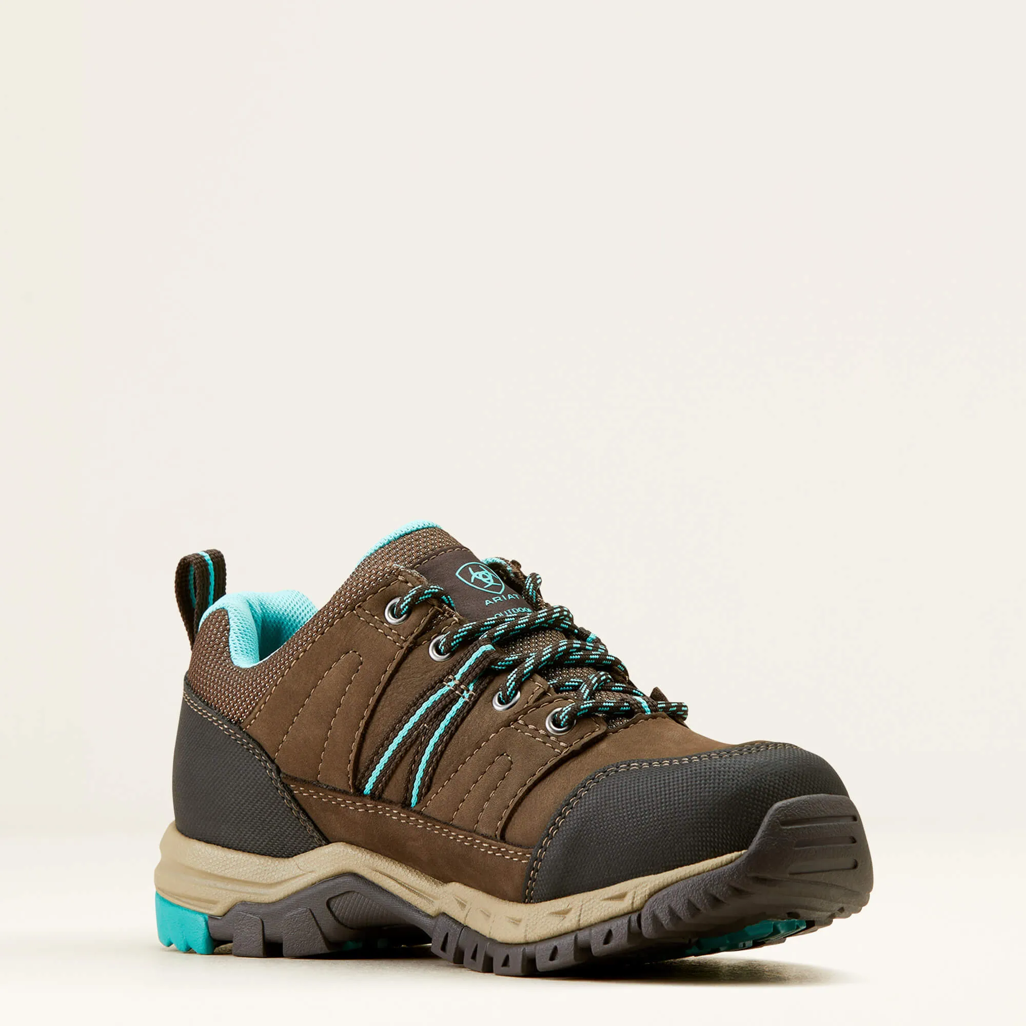 ARIAT Skyline Summit Low Waterproof Walking Shoes - Womens - Coffee