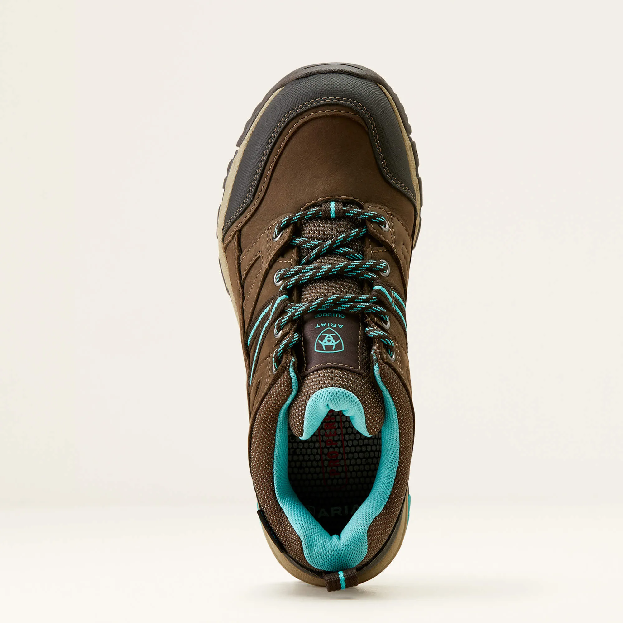 ARIAT Skyline Summit Low Waterproof Walking Shoes - Womens - Coffee