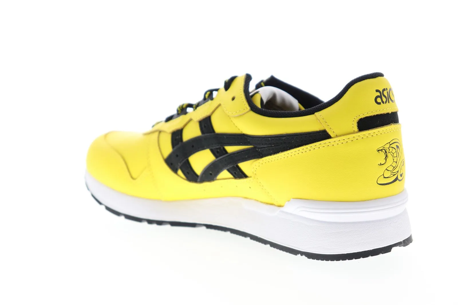 Asics Gel Lyte 1191A036-762 Mens Yellow Leather Low Top Lifestyle Sneakers Shoes