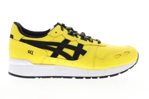 Asics Gel Lyte 1191A036-762 Mens Yellow Leather Low Top Lifestyle Sneakers Shoes