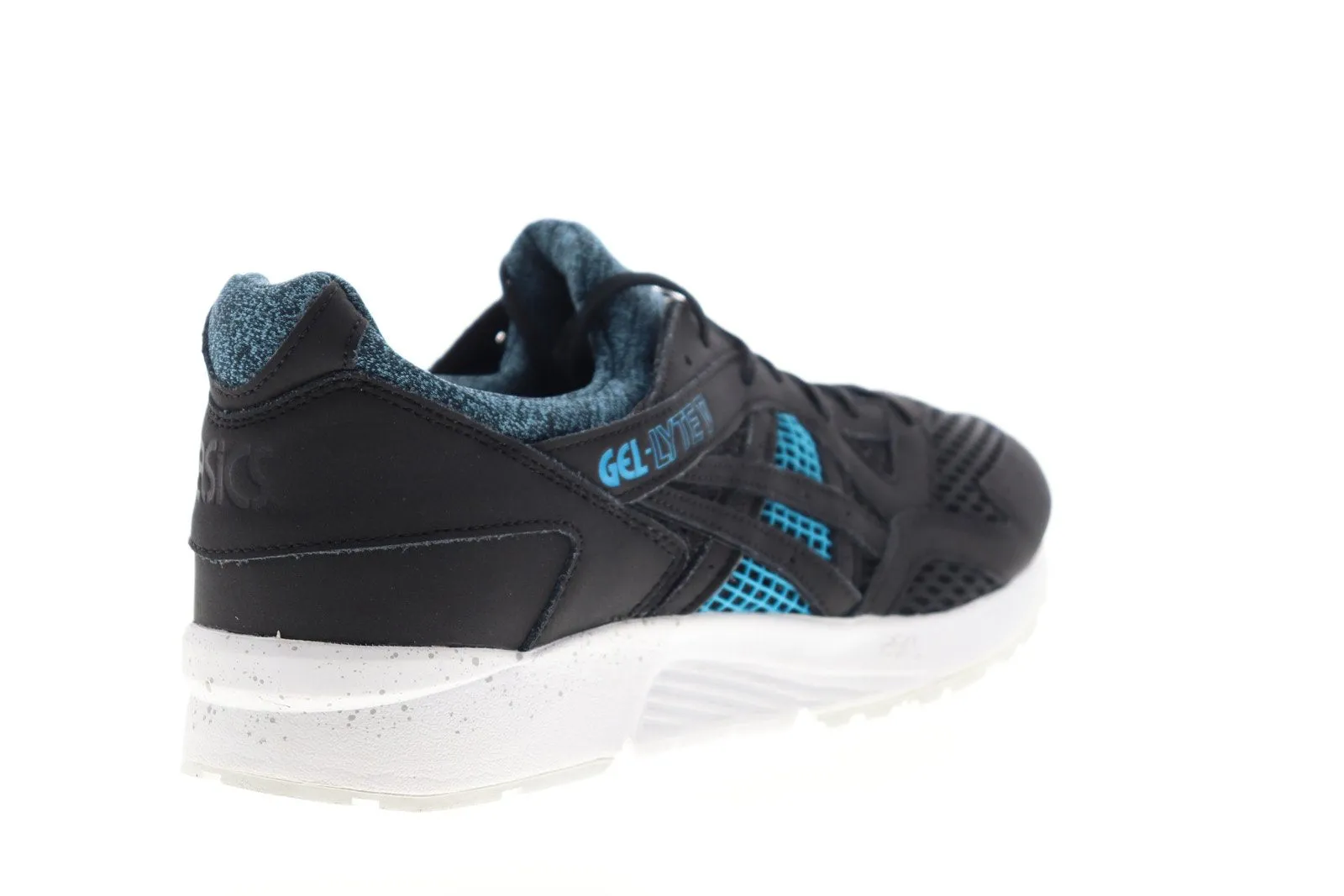 Asics Gel Lyte V DN6K4-9090 Mens Black Mesh Low Top Lifestyle Sneakers Shoes
