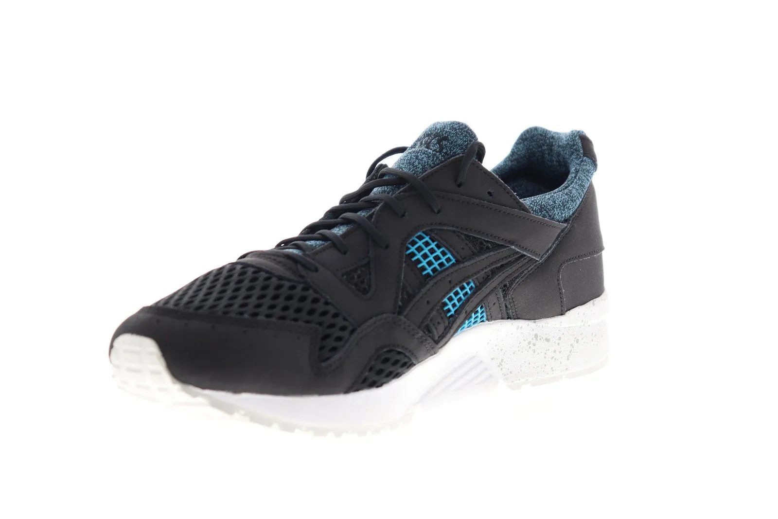 Asics Gel Lyte V DN6K4-9090 Mens Black Mesh Low Top Lifestyle Sneakers Shoes