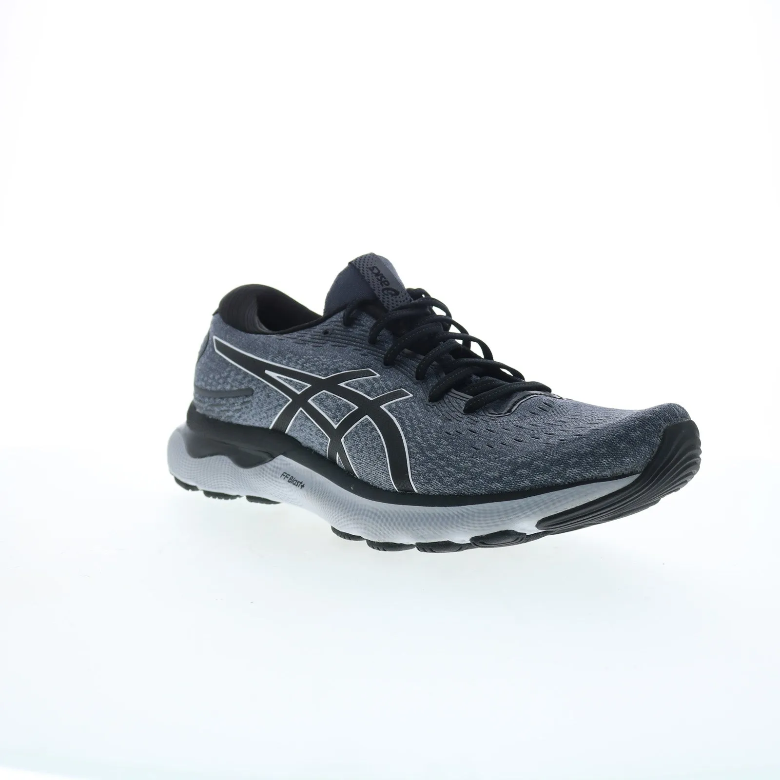Asics Gel-Nimbus 24 1011B540-020 Mens Gray Mesh Athletic Running Shoes