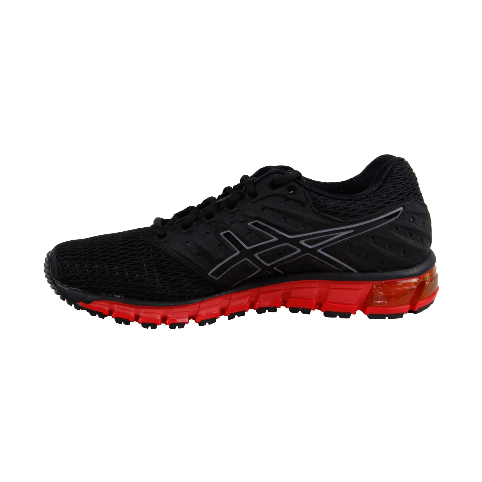 Asics Gel Quantum 180 2 T6G2N-9099 Mens Black Mesh Athletic Running Shoes