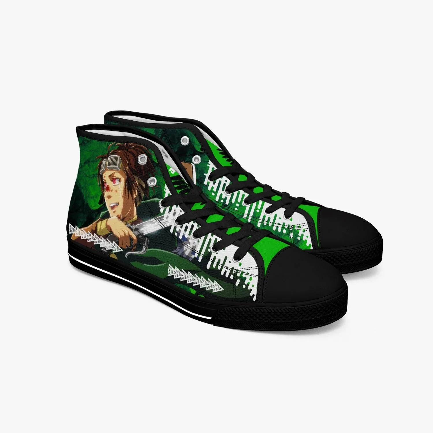 Attack On Titan Hange Zoe A-Star Mid Anime Shoes