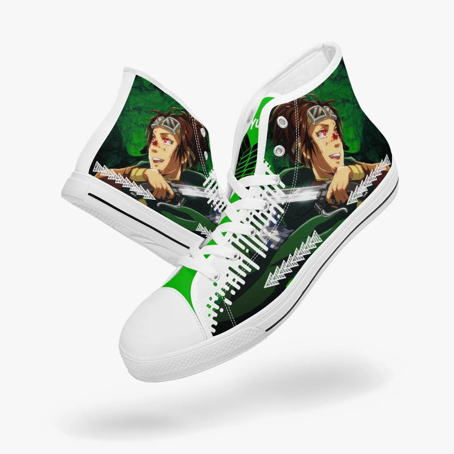 Attack On Titan Hange Zoe A-Star Mid Anime Shoes