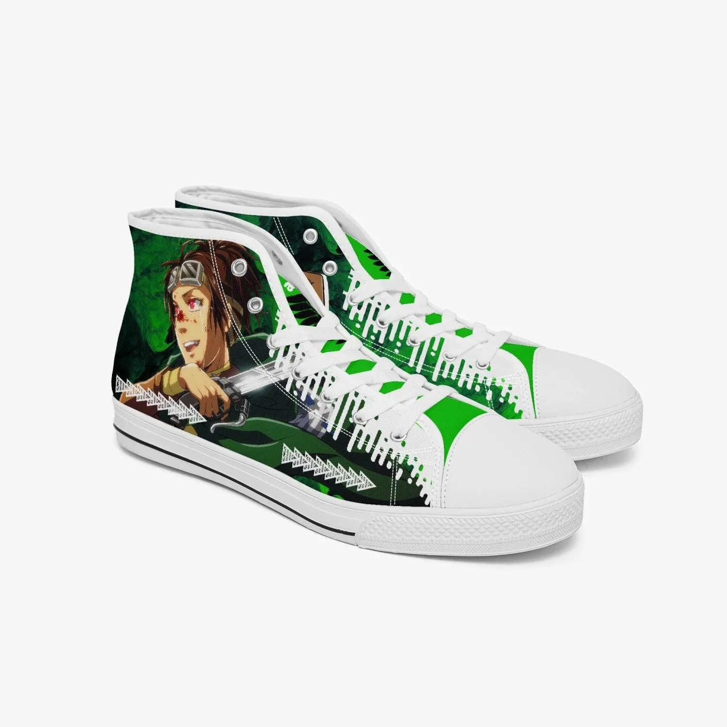 Attack On Titan Hange Zoe A-Star Mid Anime Shoes