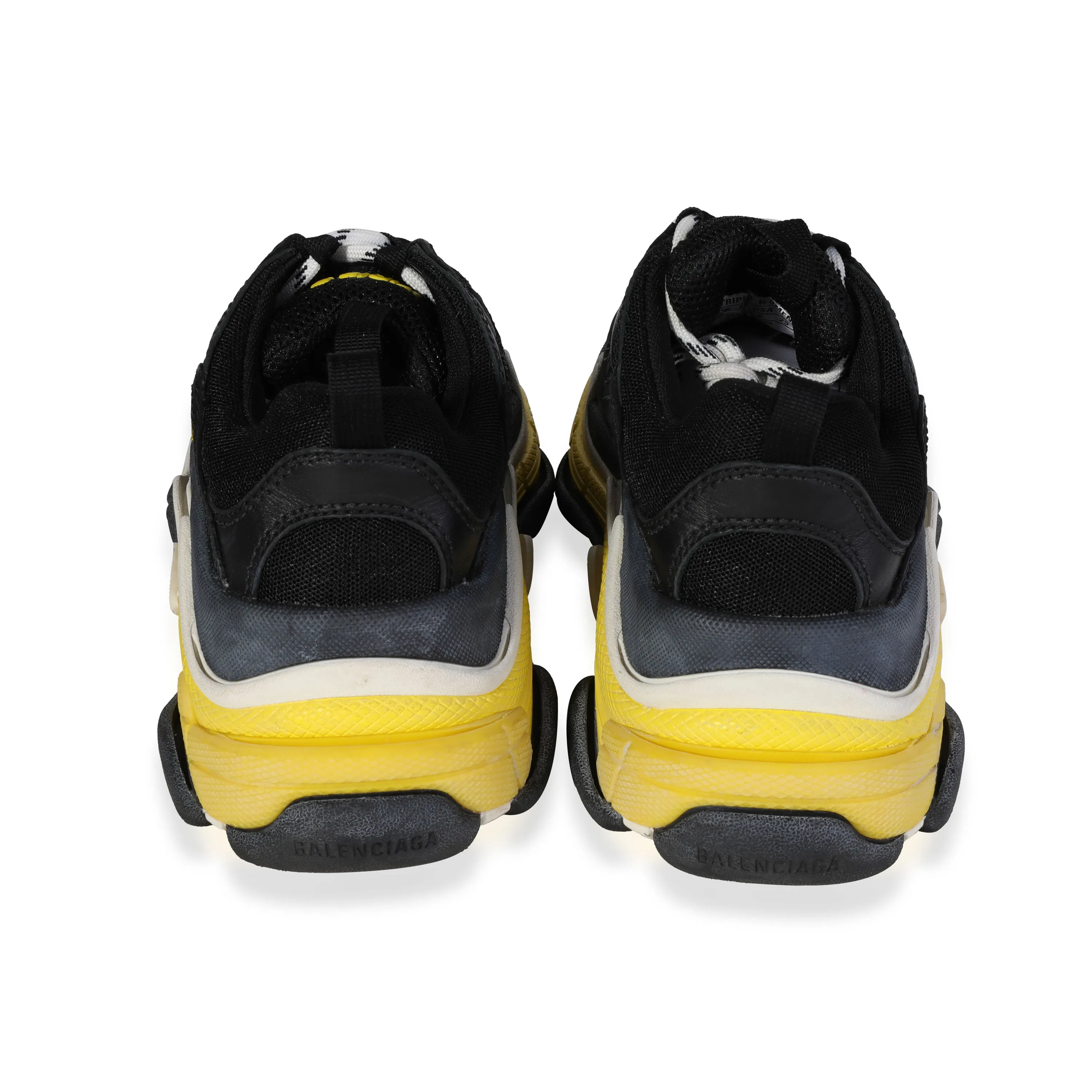 Balenciaga -  Balenciaga Wmns Triple S Black Yellow (38 EUR)