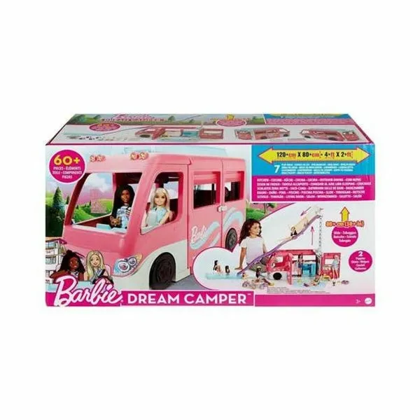 Barbie doll with "Dream Wardrobe" (27 pieces) from Mattel