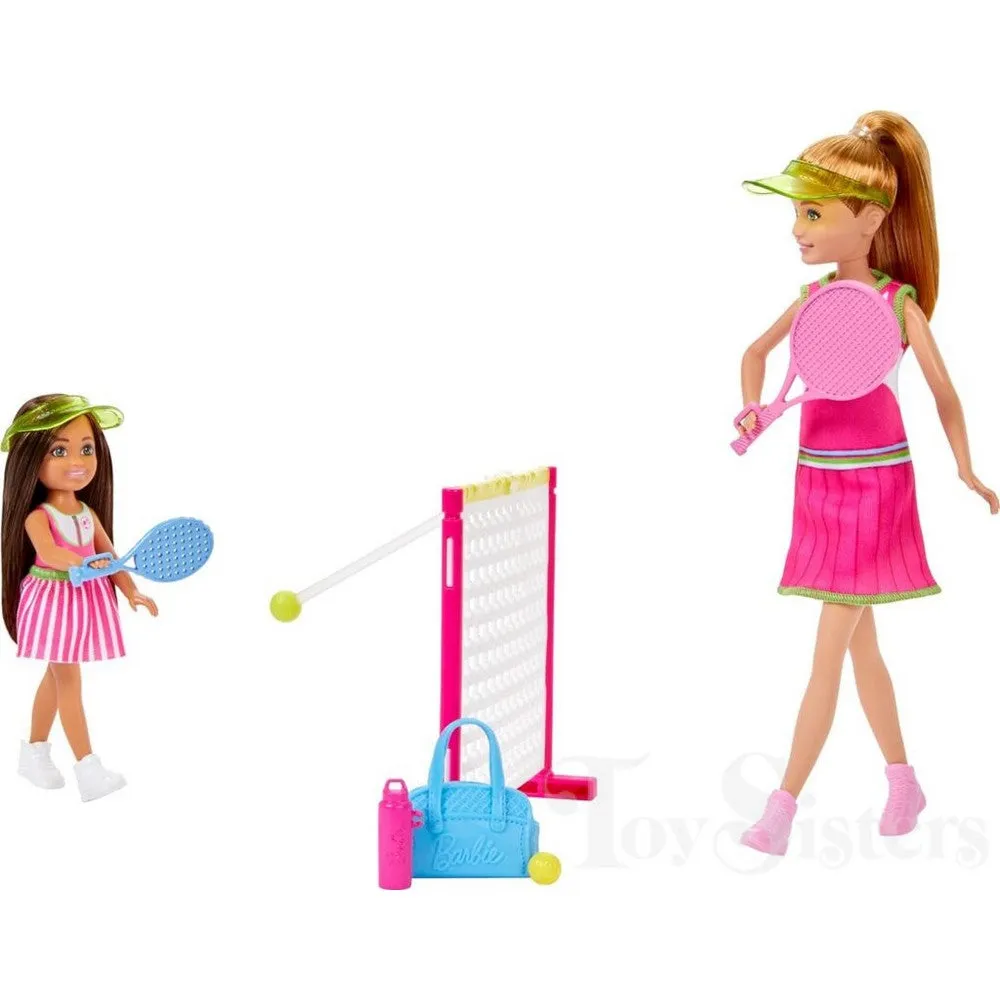 Barbie Tennis Chelsea & Stacie Doll Set
