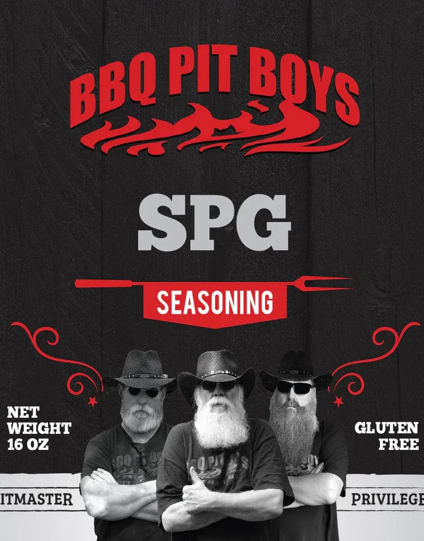 BBQ PIT BOYS SPG BBQ Seasoning 16 oz rub