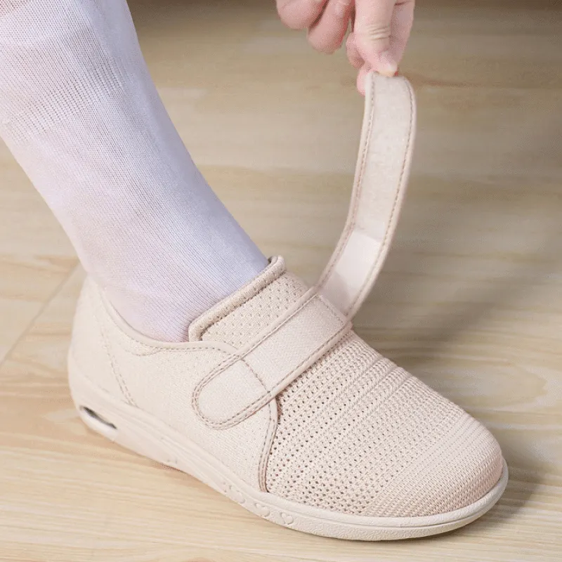 Belifi Plus Size Wide Diabetic Shoes For Swollen Feet Width Shoes-NW006