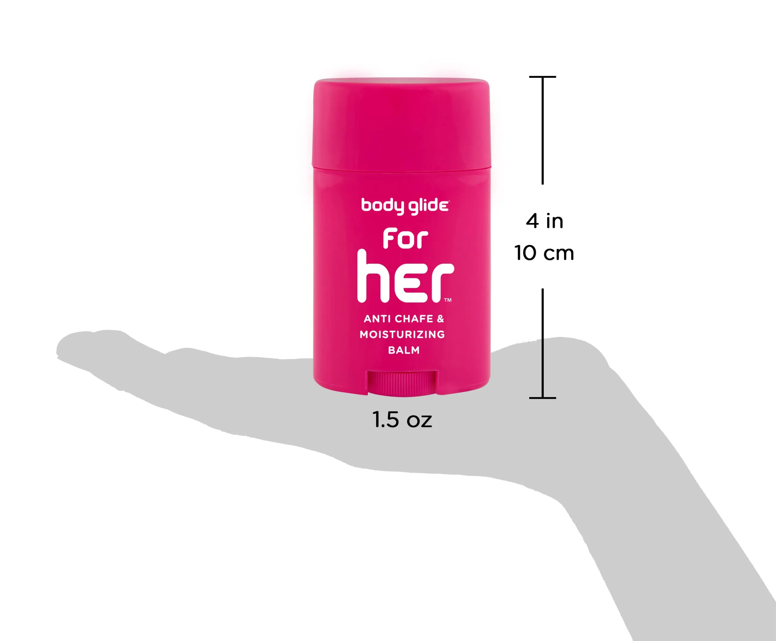 BodyGlide Original Anti Chafing Stick Balm 1.5oz-2pack   Body Glide For Her Anti Chafe Balm: Anti Chafing Sticks to Prevent Chafing, Raw Skin, and Irritation