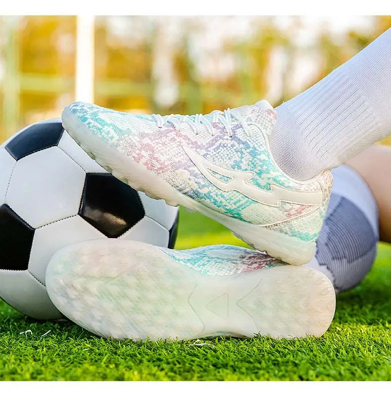 Breathable Low-Top Soccer Cleats for Summer Training