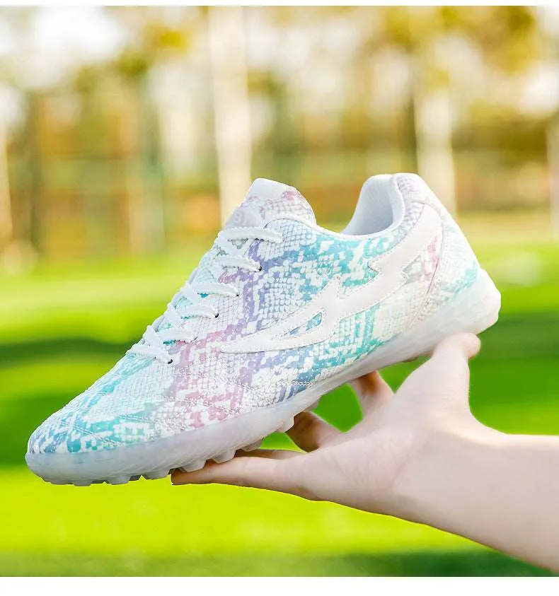 Breathable Low-Top Soccer Cleats for Summer Training