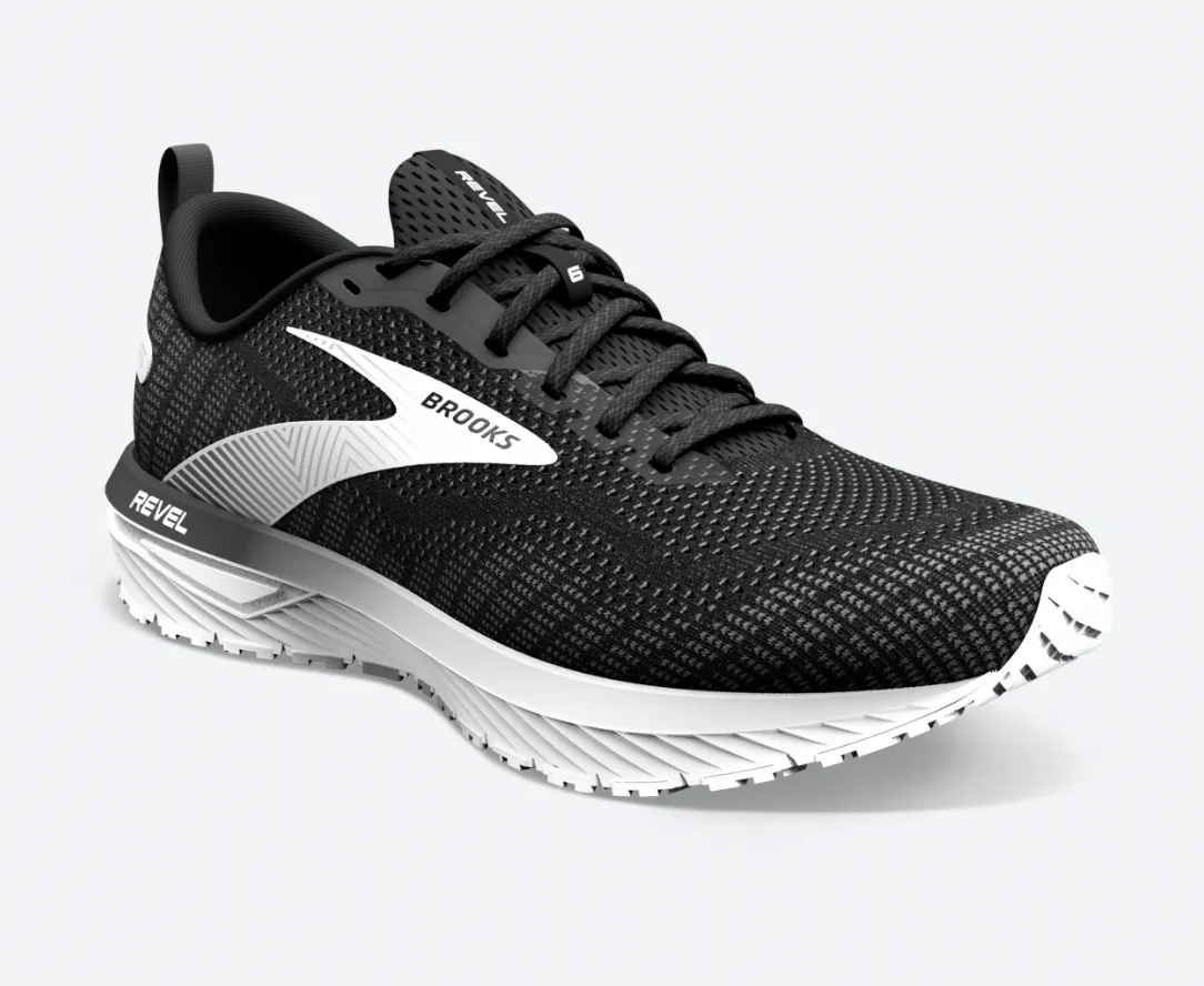 Brooks Revel 6 Women's Road Runners - Black/Black Pearl/White