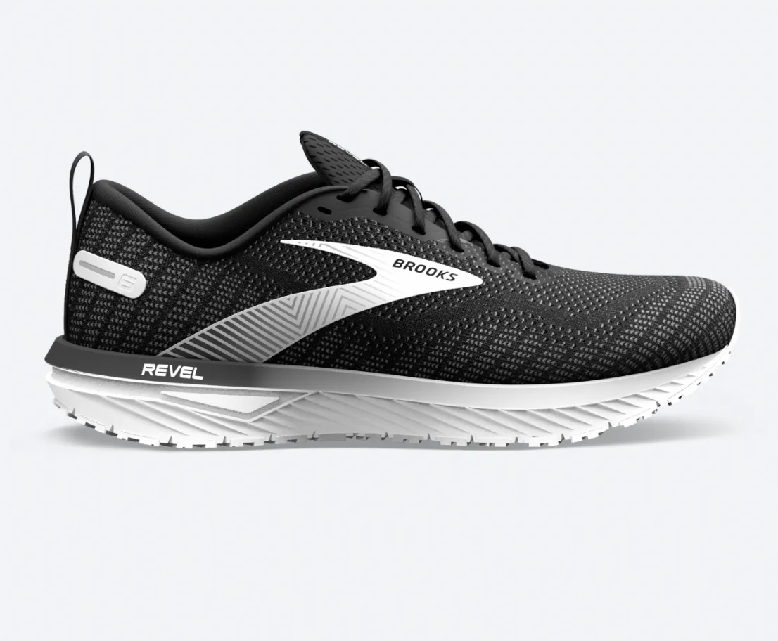 Brooks Revel 6 Women's Road Runners - Black/Black Pearl/White