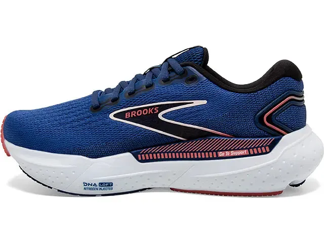 Brooks Womens Glycerin GTS 21- Blue/Icy Pink/Rose (1204091B496)