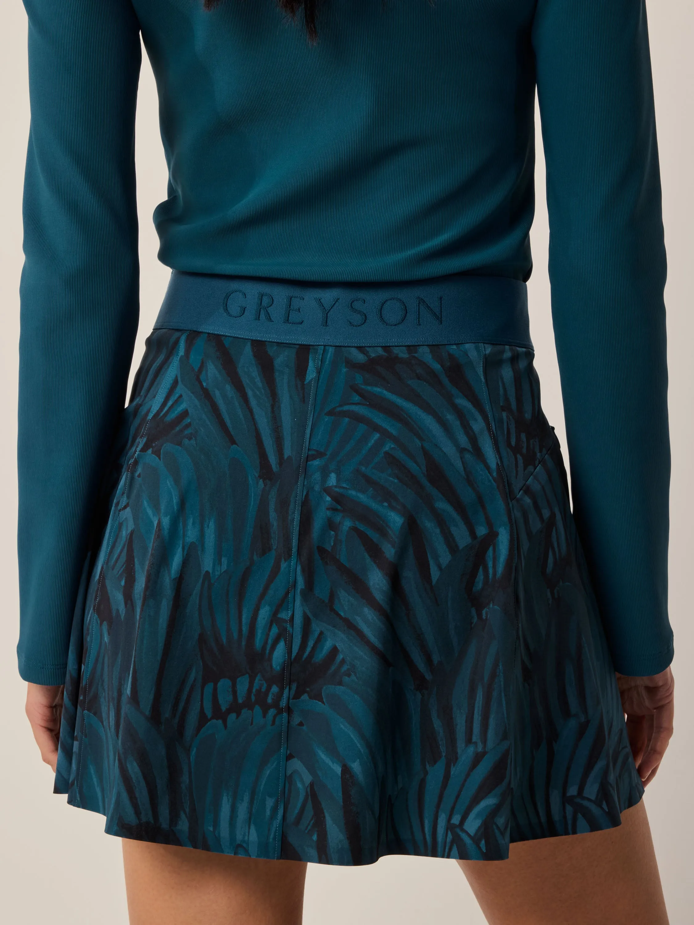Camo Feather Phoenix Flare Skirt