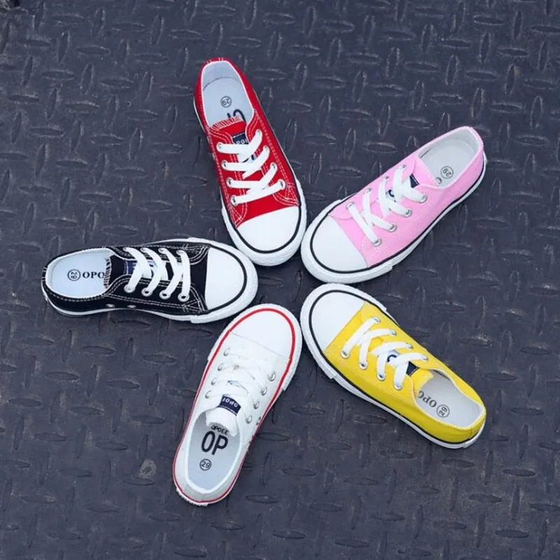 Canvas Children Shoes Sport Boys Sneakers Tennis Shoes for Girls Casual Child Flat Canvas Shoes