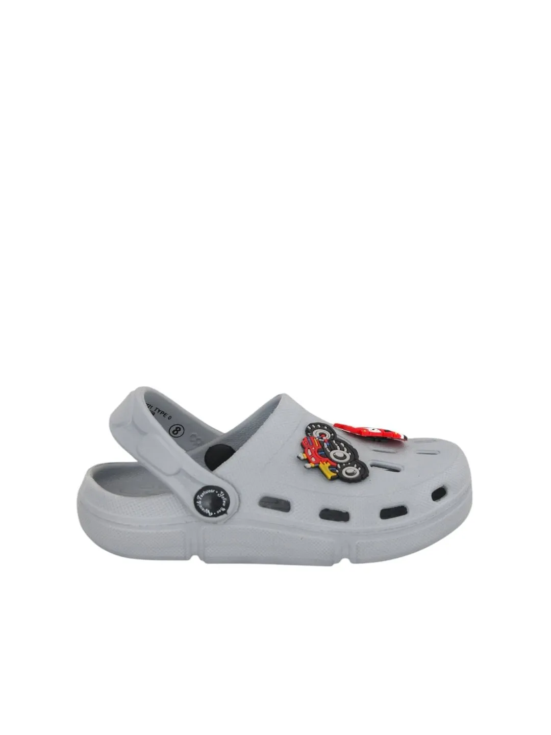 Car-Themed Clogs with Fun Cartoon Design Clogs for Boys