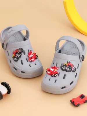Car-Themed Clogs with Fun Cartoon Design Clogs for Boys