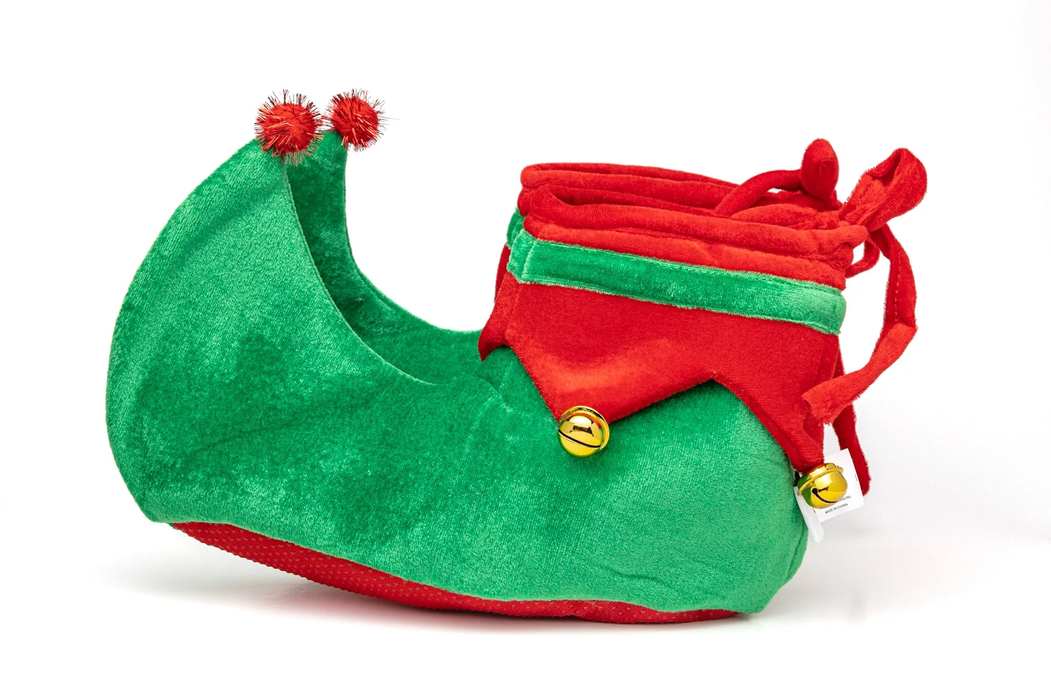 Christmas Elf Shoes Costume - Plush Elf Shoes For Kids & Adults