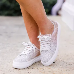 Corky's: Soles For Souls Sneakers, Gold-Silver