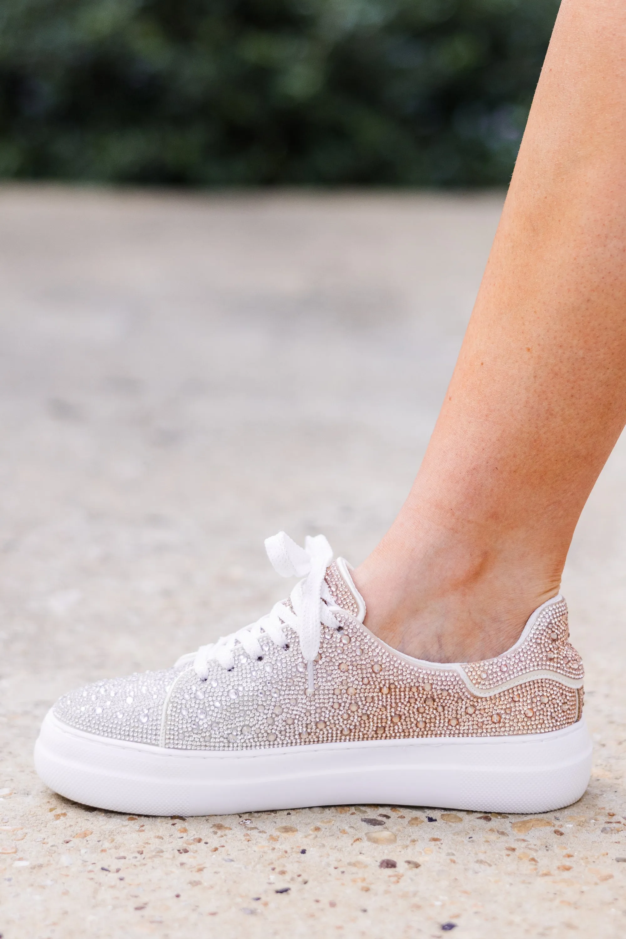 Corky's: Soles For Souls Sneakers, Gold-Silver