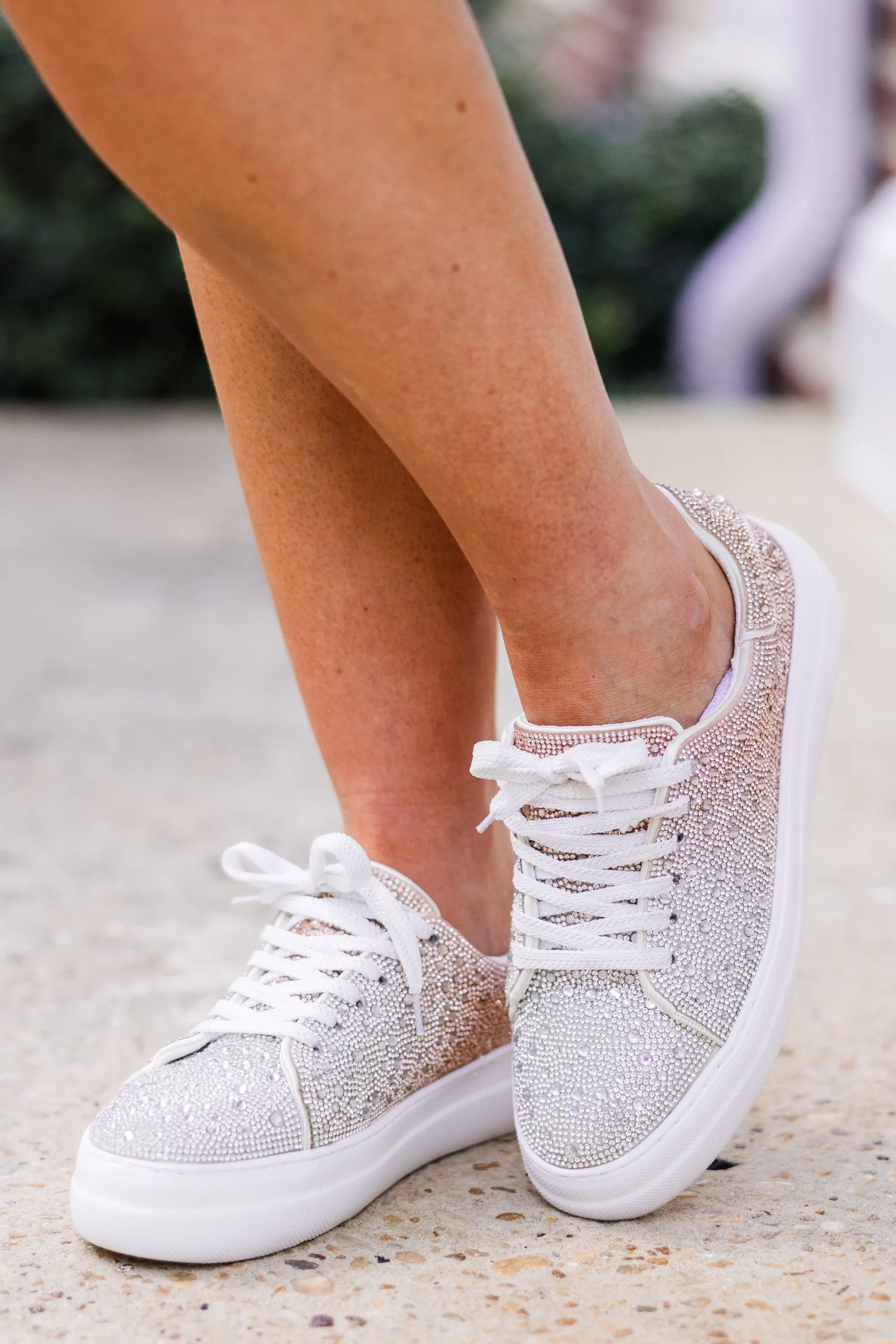 Corky's: Soles For Souls Sneakers, Gold-Silver