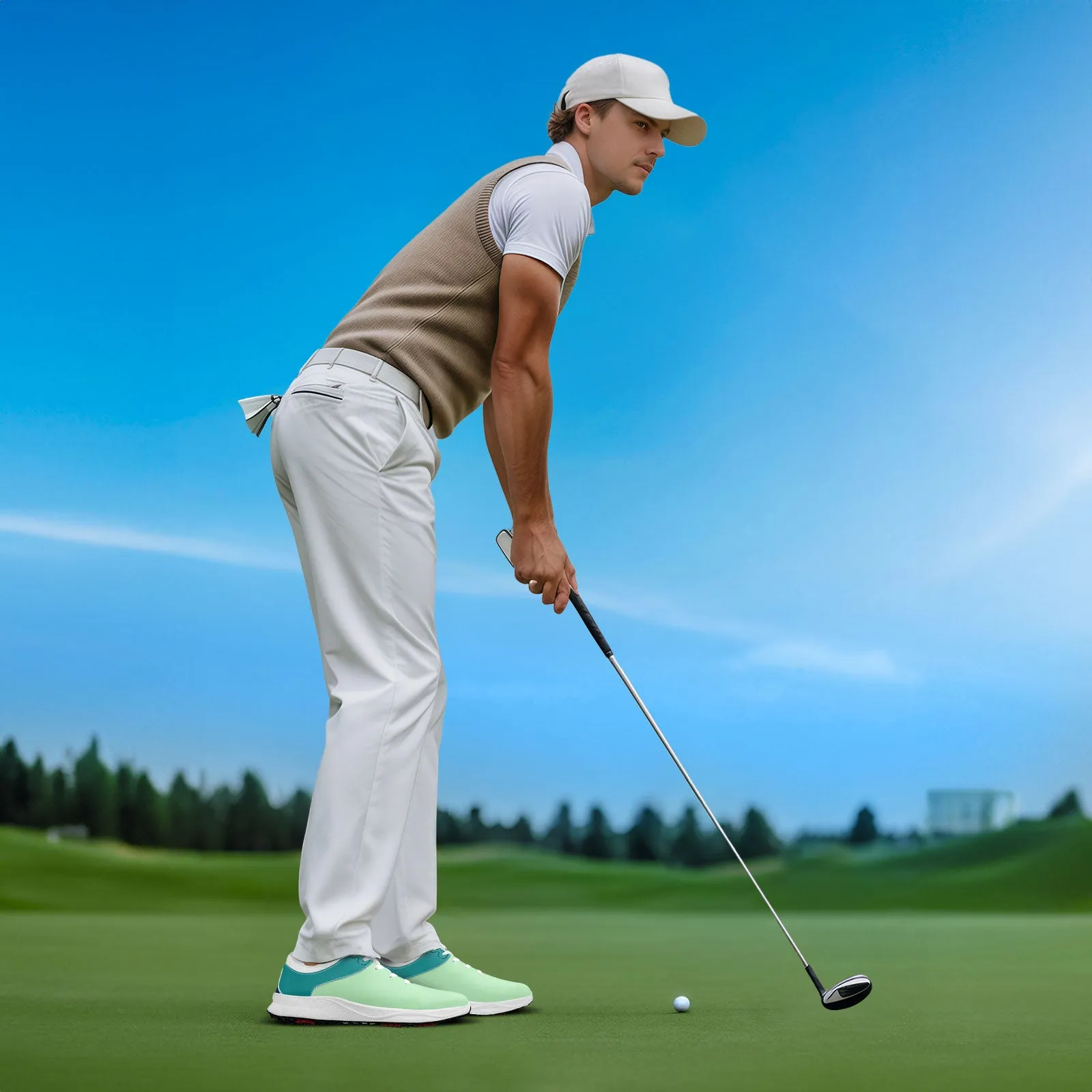 Custom Premium Golf Performance Shoes Personalized Sneaker FN062-D020344-10